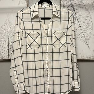 Express button up blouse